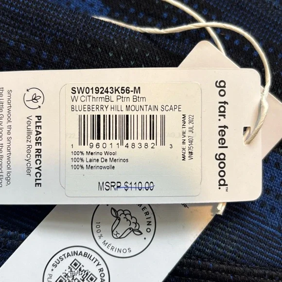 Smartwool Marino 250 Camouflage Leggings - Picture 3 of 5